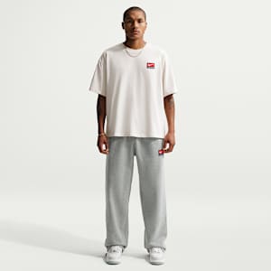 Nike Solo Swoosh Men's Fleece Open-Hem Pants. Nike.com